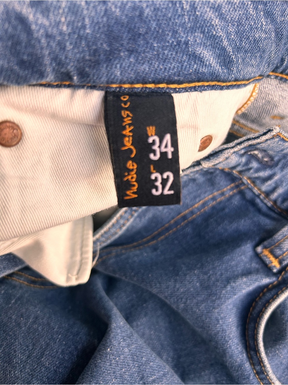 Nudie Lean Dean ‘Plain Stone’ 34x32 - Picture 4 of 14